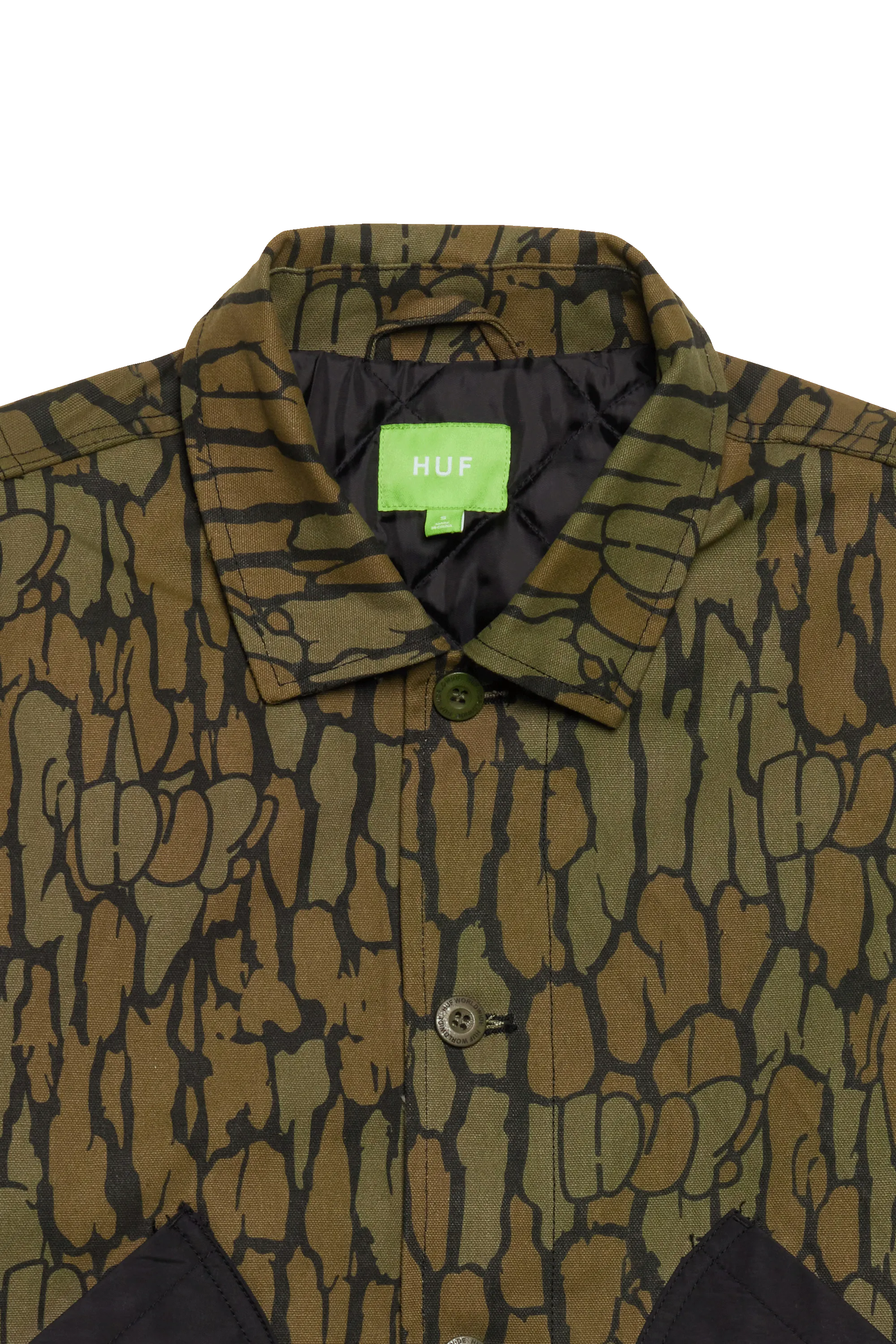 HUF veste HUDSON Vert