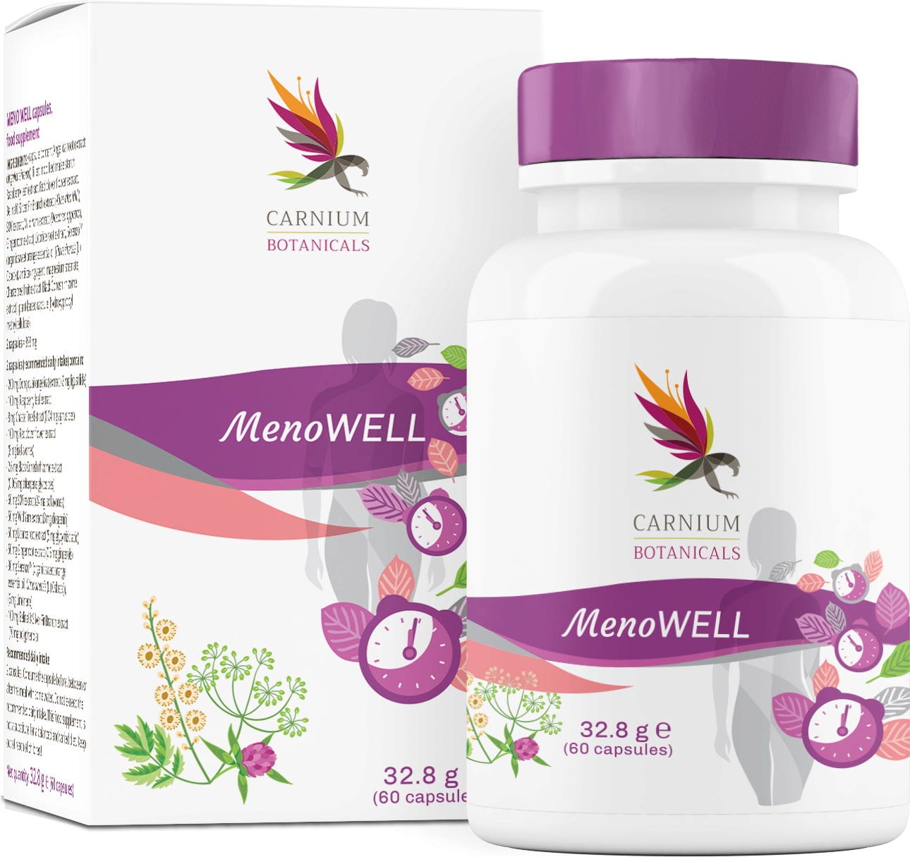 Carnium Botanicals  MenoWELL, 60 Kapseln