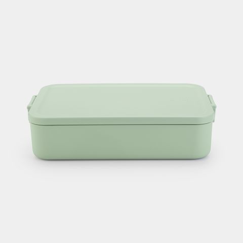 Make & Take Lunchbox, large, kunststof - Jade Green