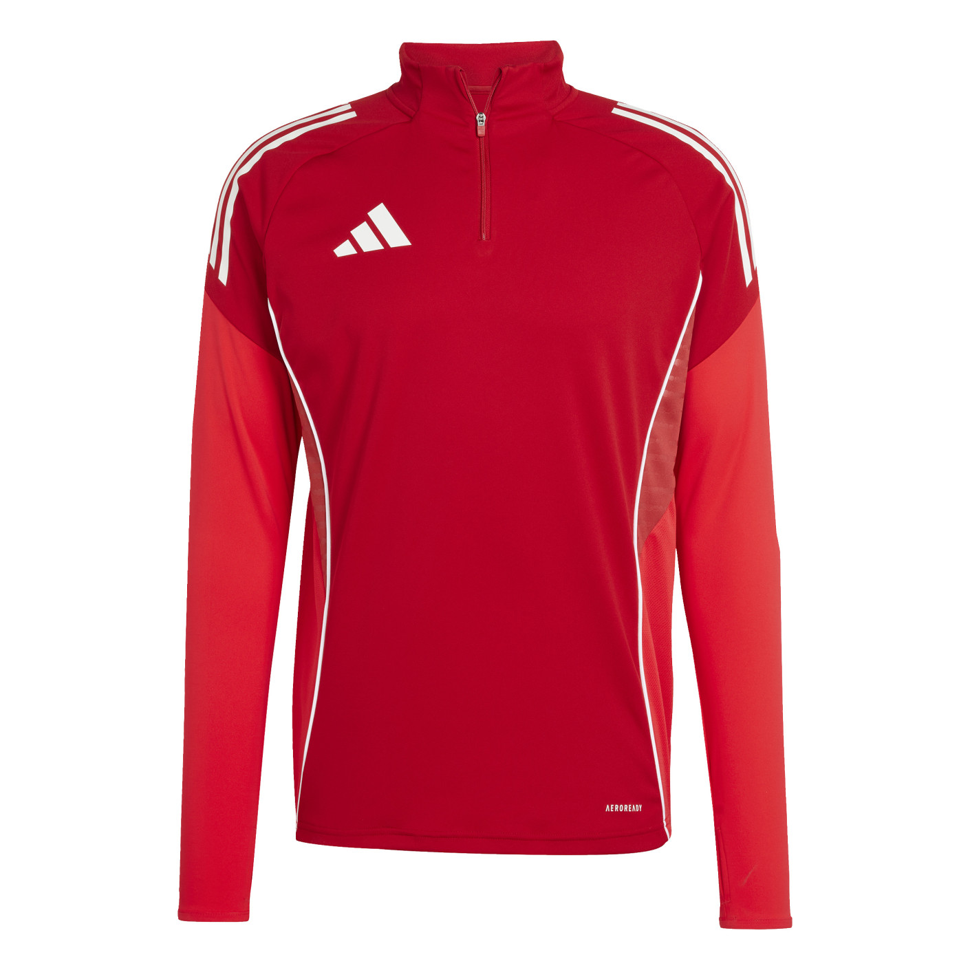 Adidas Tiro 25 Competition Trainingstrui 1/4-Zip Rood Wit