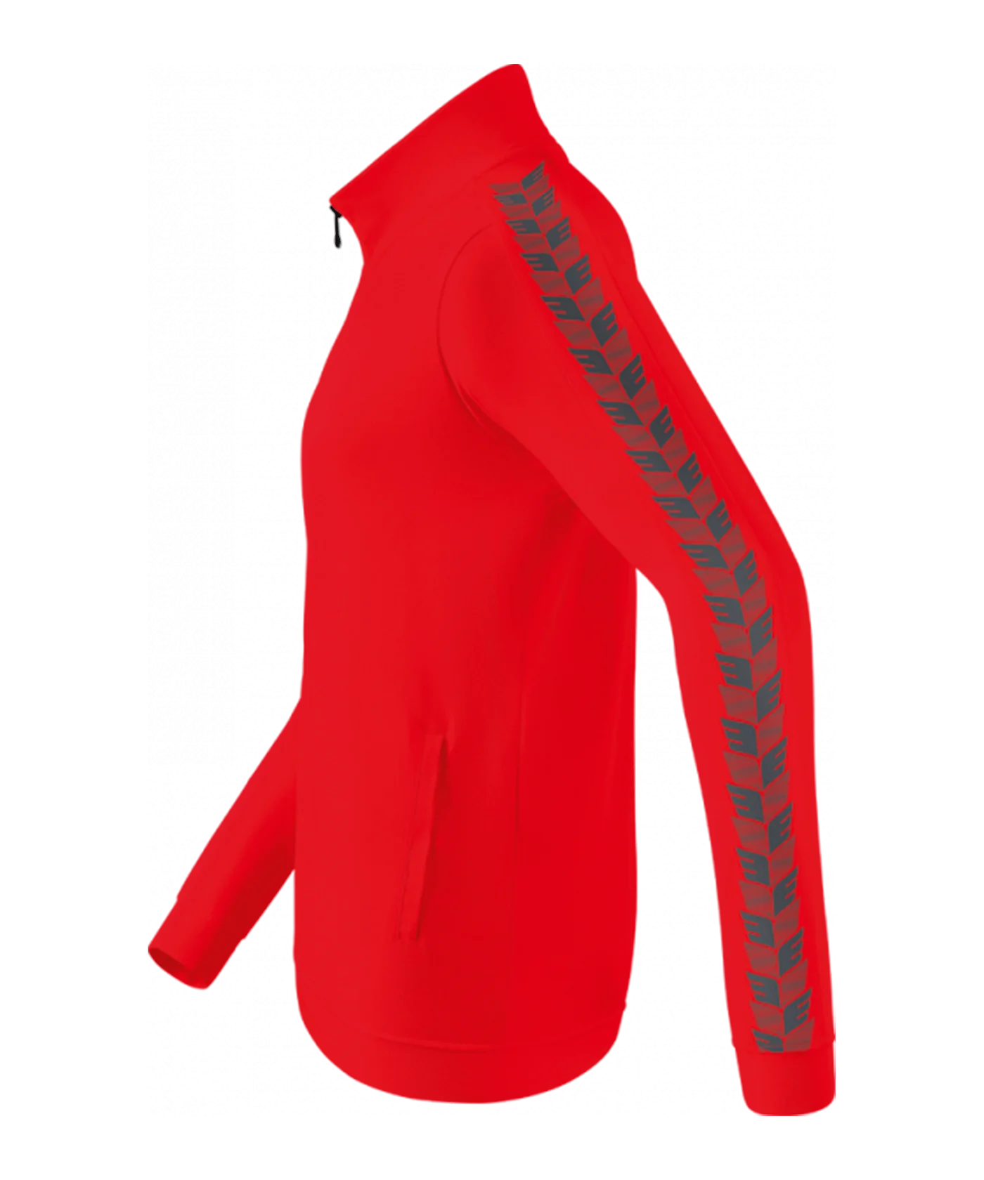 Erima Essential Team Tracktop Jacke Kids Rot Grau