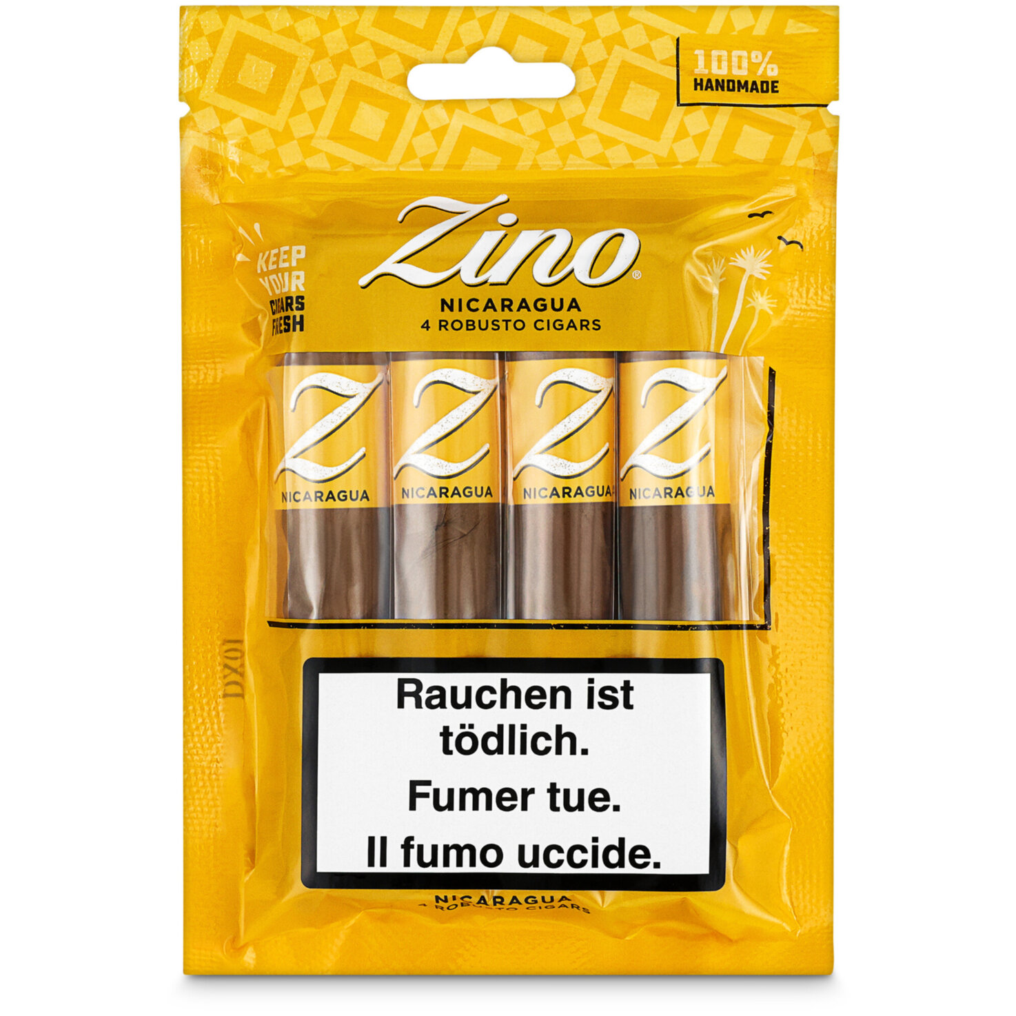 Zino Zigarren Nicaragua Robusto Fresh Pack 4'S
