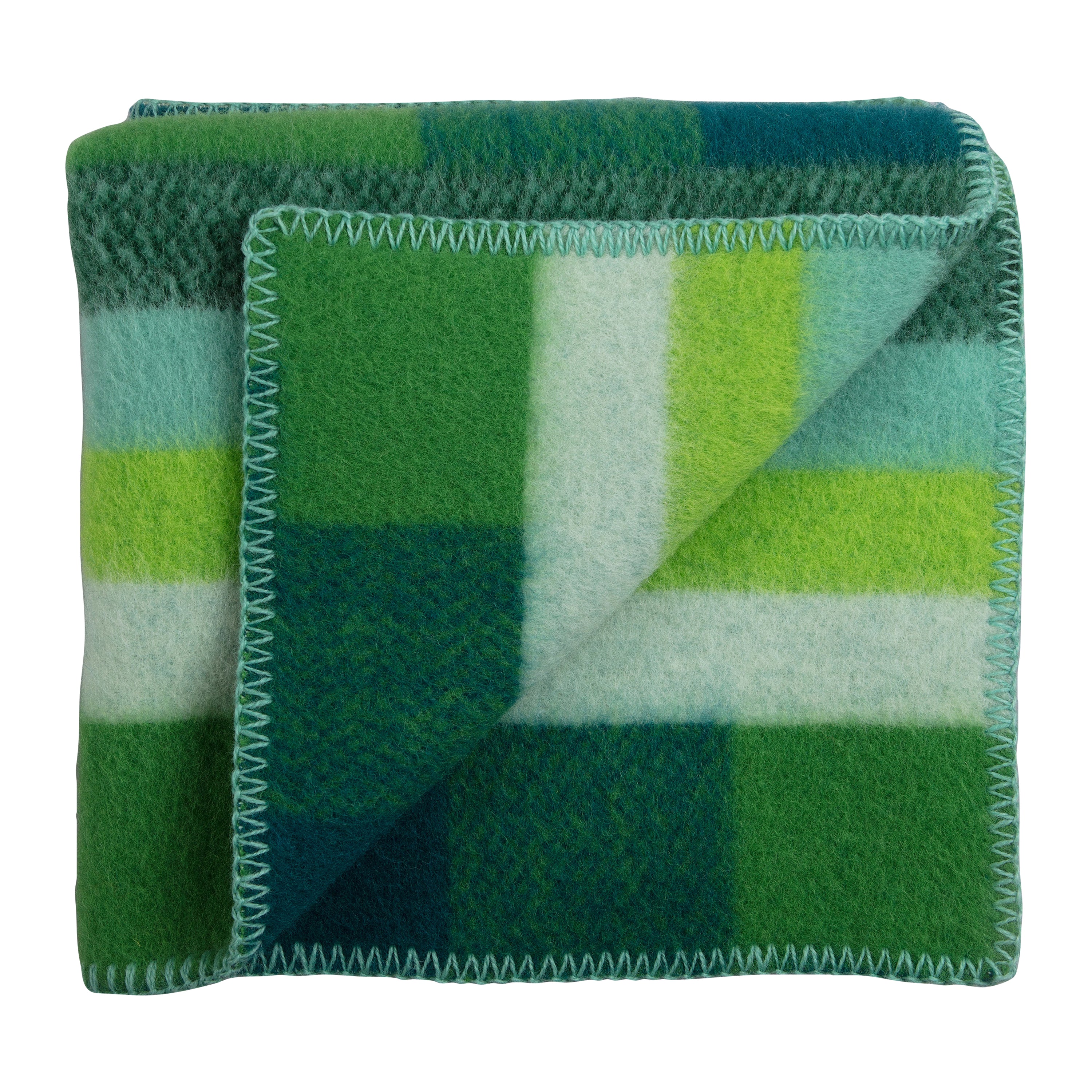 RÃ¸ros Tweed Mikkel Plaid 100 x 135 cm - Groen
