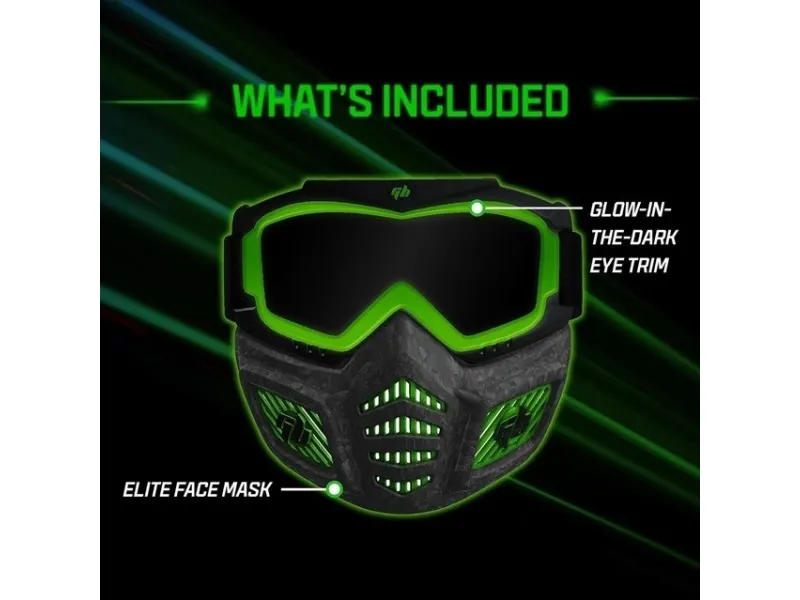Gel Blaster Elite Facemask With Glow Eye Ring