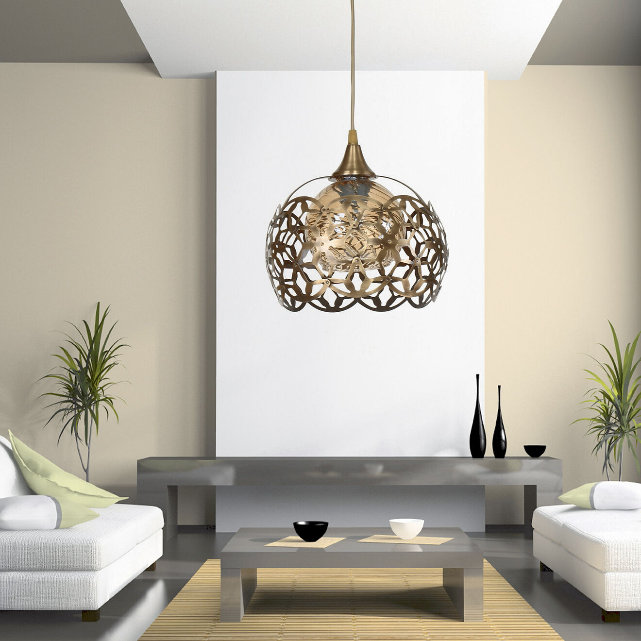 Opviq Suspension Castle multicolore - D.26x65 cm