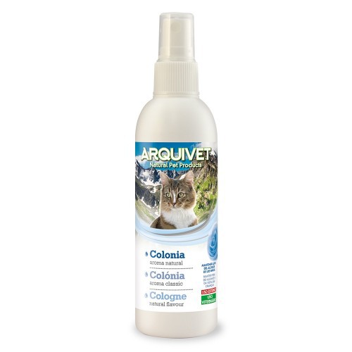 Colônia para gatos com aroma natural