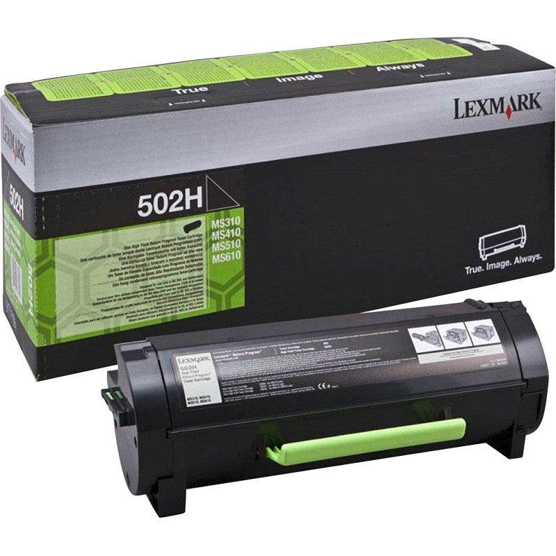 Lexmark 51F2H00 toner haute capacité noir pour imprimante laser