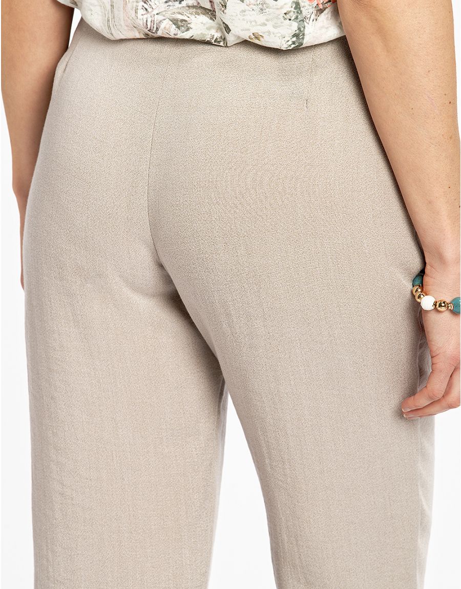 Pantacourt beige doux