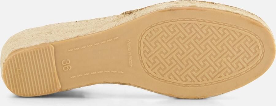 Toni Pons Tremp Dames Espadrilles Sleehak Bruin Suède