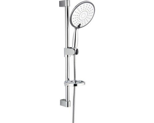 AVITAL doucheset ENTELLA, douchestang lengte 60 cm, chroom, inclusief zeepschaal