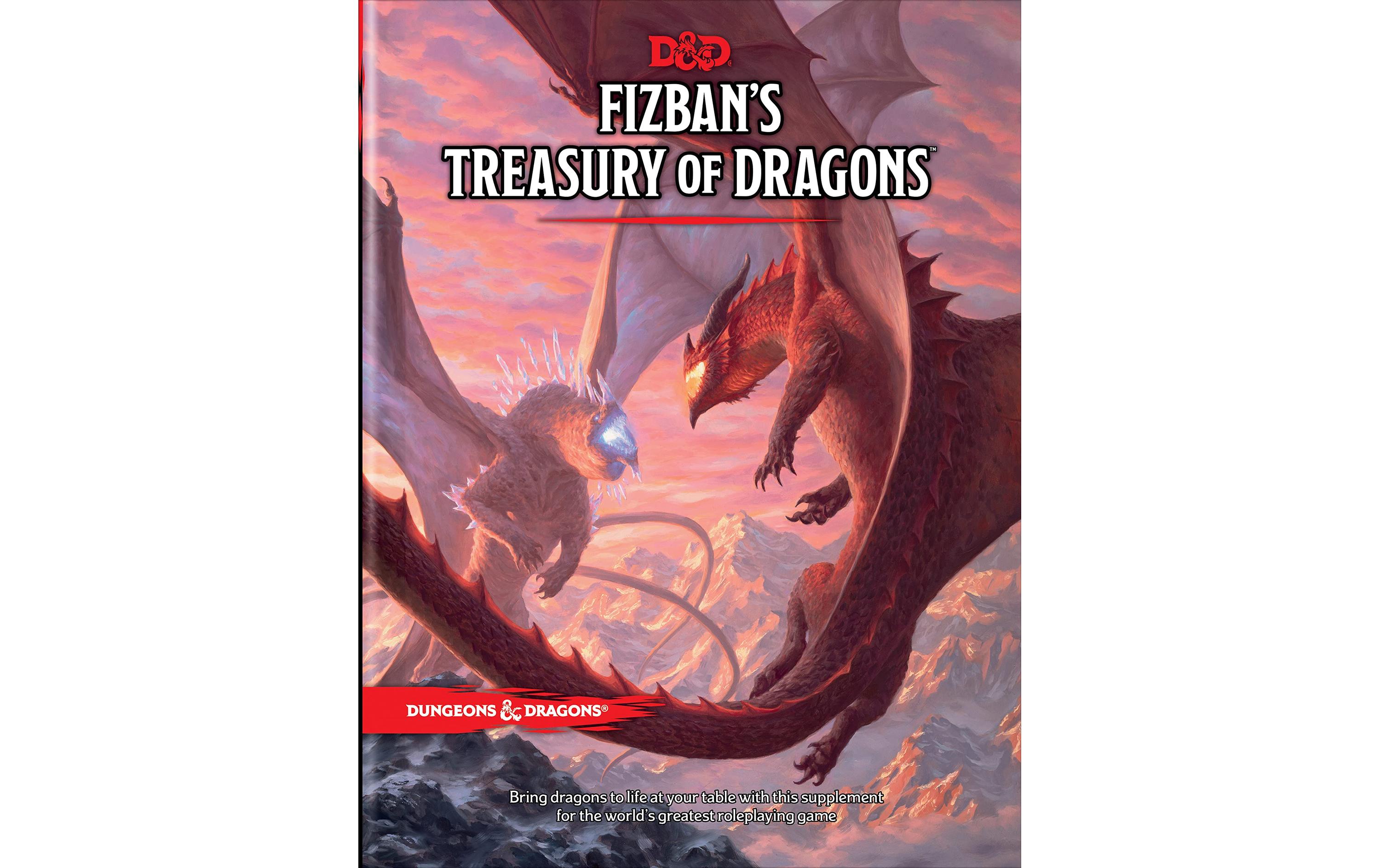 Quellenbuch D&D RPG Fizban's Treasury of Dragons -EN-Ein Regelwerk- und Quellenbuch-Set für Dungeons & Dragons