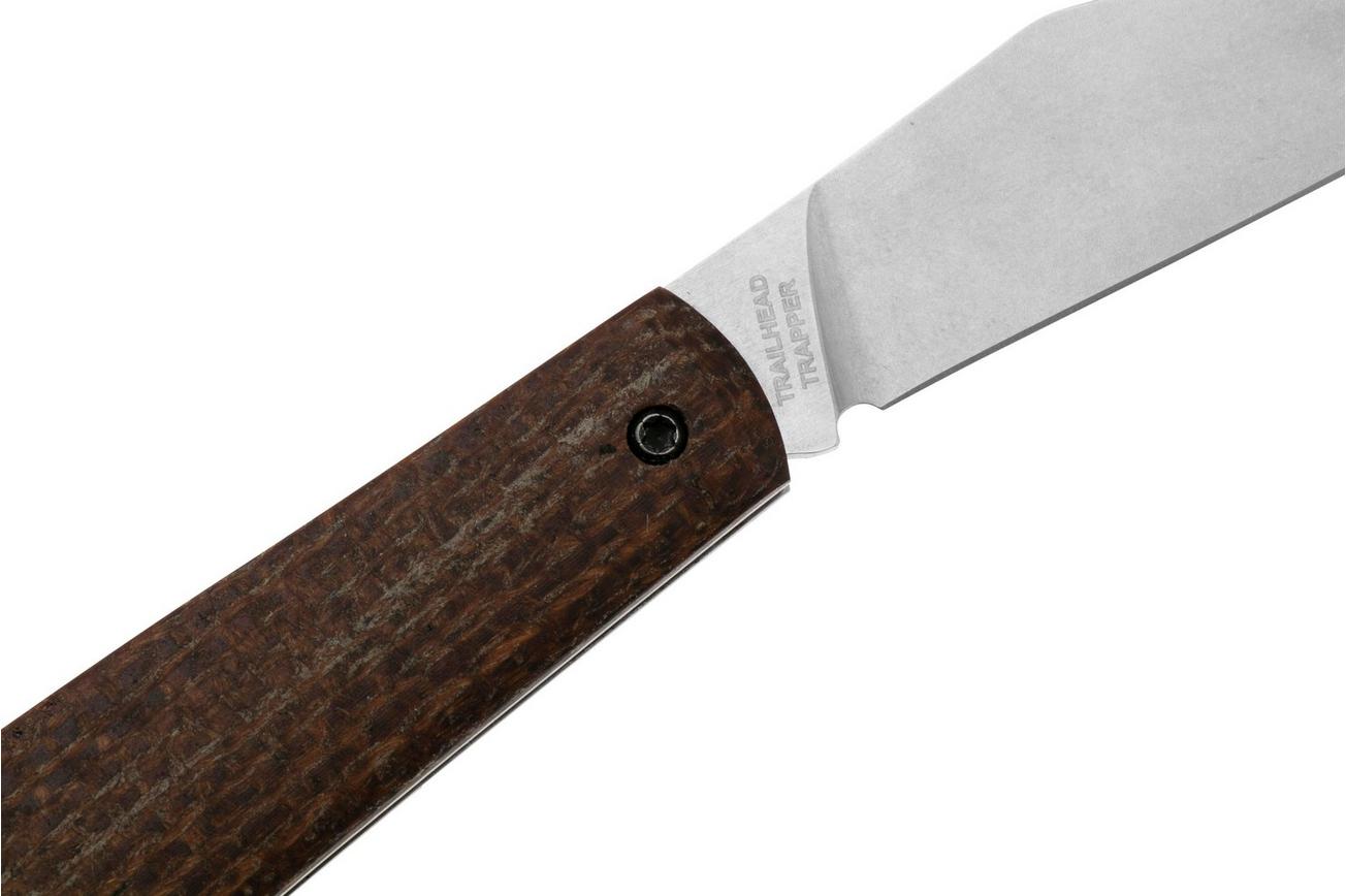 White River Knives Trailhead Trapper THT-BNA S35VN, Natural Micarta, zakmes