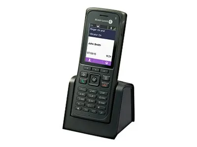 Alcatel-Lucent 8262 DECT - Trådløs digitaltelefon - med Bluetooth interface - IP-DECT\GAP - sort
