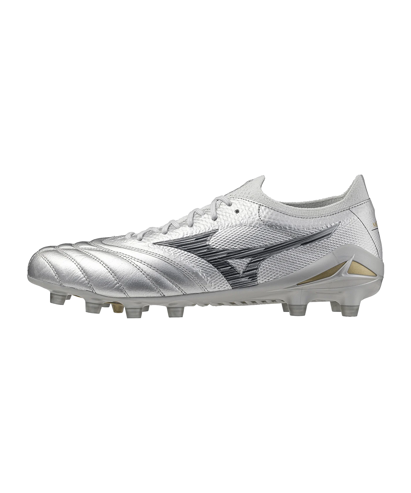 Mizuno Morelia Neo Beta Made in Japan FG Platinum Silver Silber F04