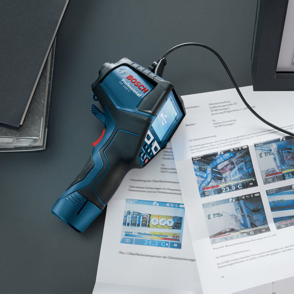 Scanner infravermelho de medição a laser BOSCH GIS1000C