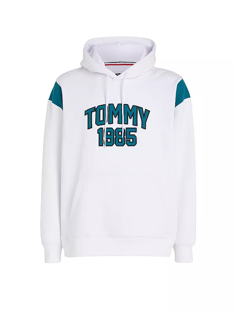 TOMMY JEANS Kapuzensweater - Hoodie  weiss