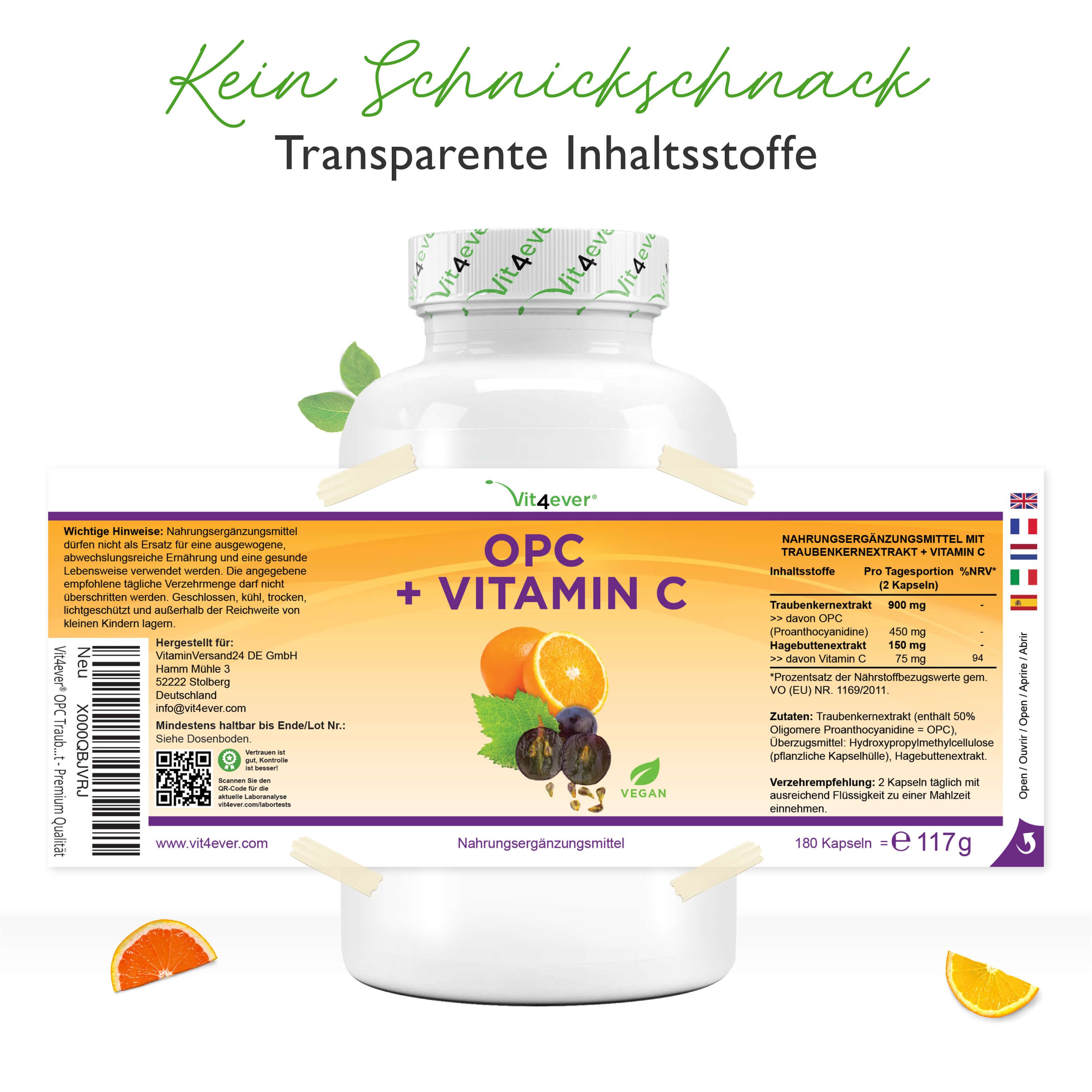 vit4ever OPC mit Vitamin C