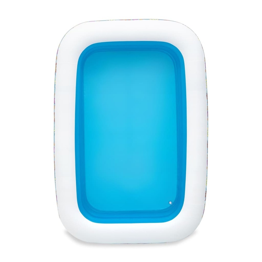 Piscine gonflable pour enfants bleu 229x152x56 cm