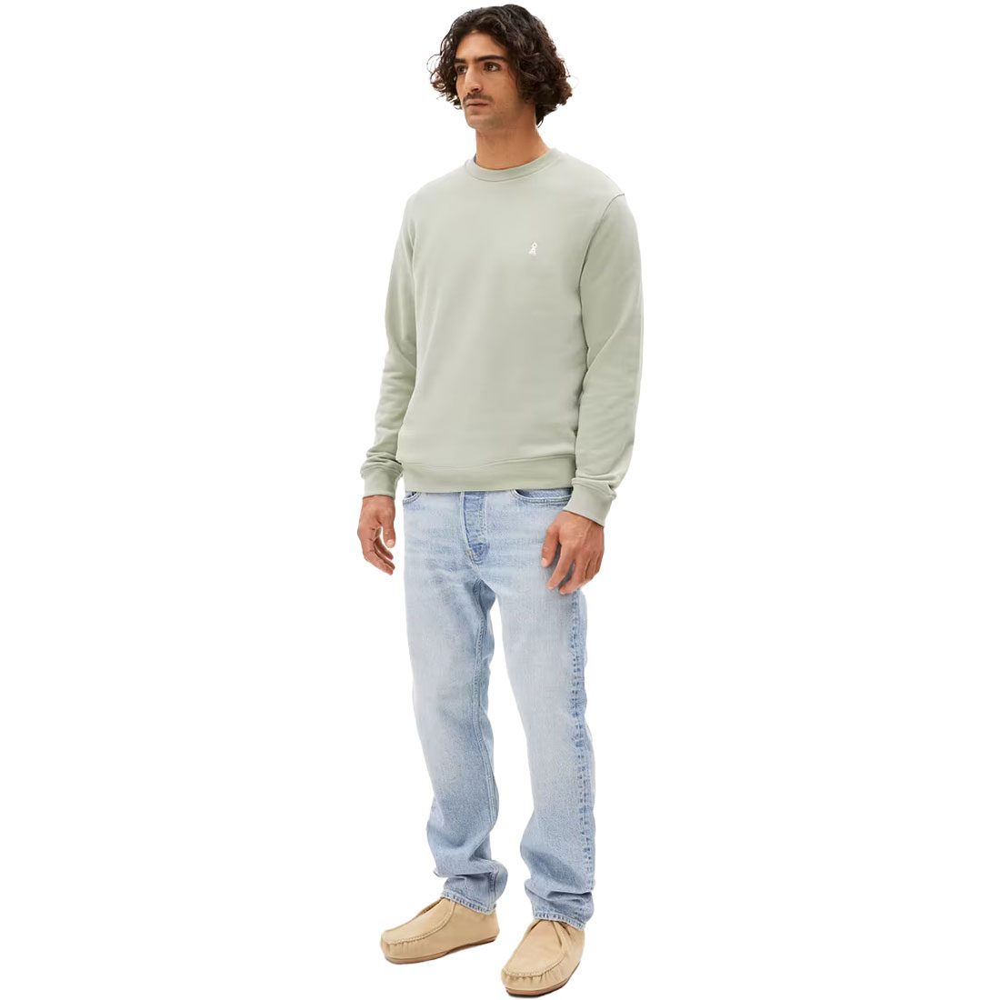 Armedangels Baaro Comfort Sweatshirt Herren seagreen