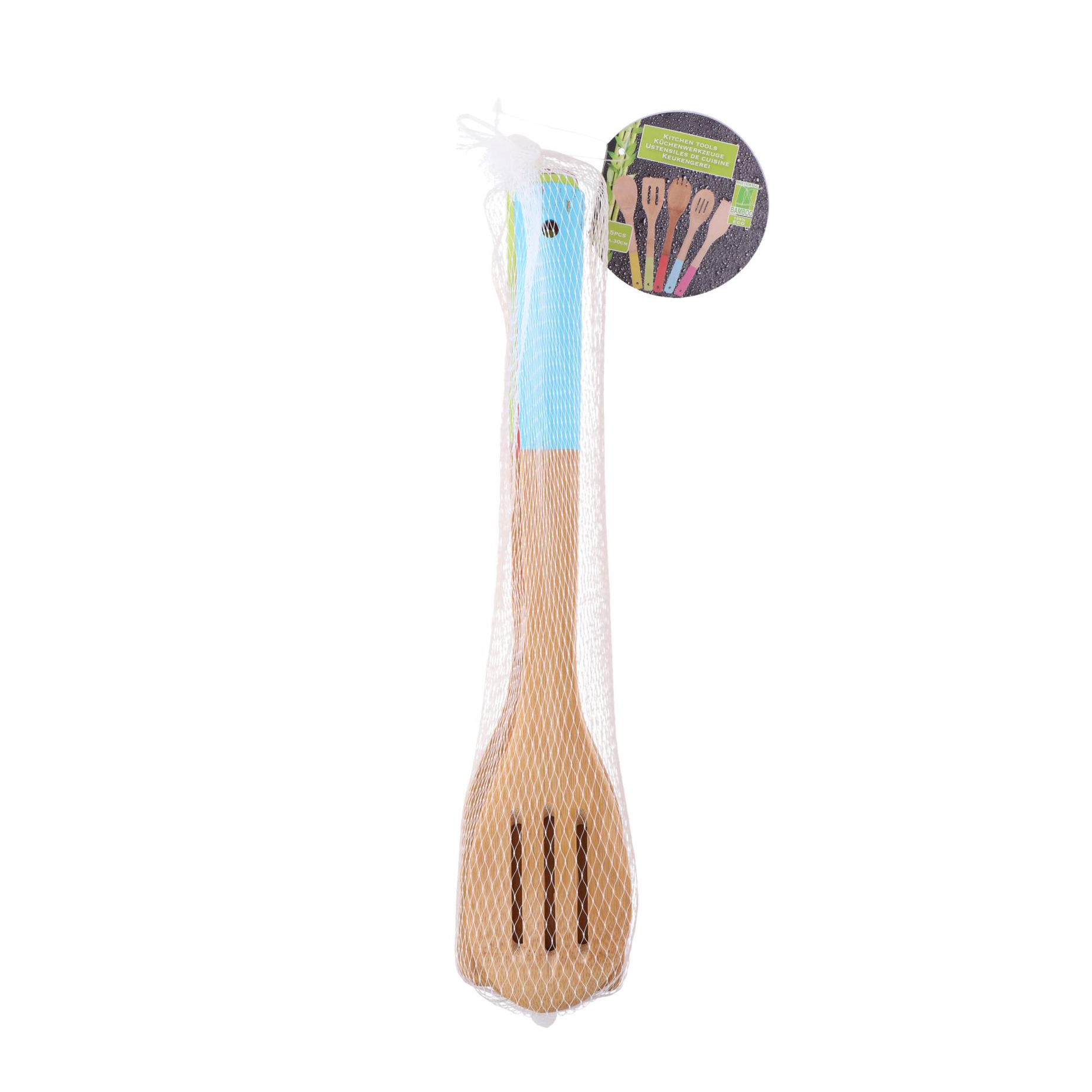 Kochbesteck Bambus 5er Set
