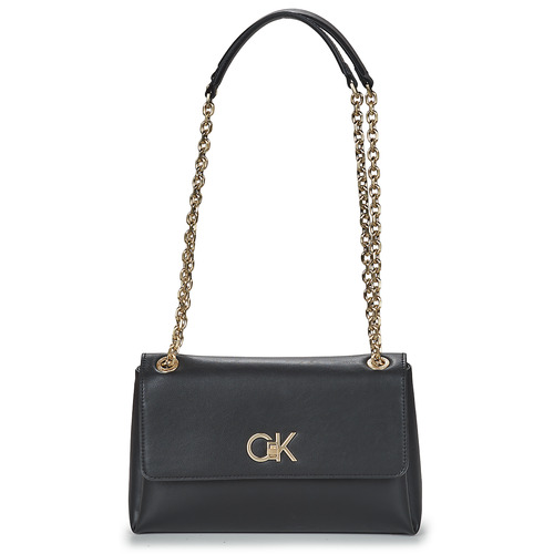 Calvin Klein Jeans - RE-LOCK EW CONV CROSSBODY - Noir