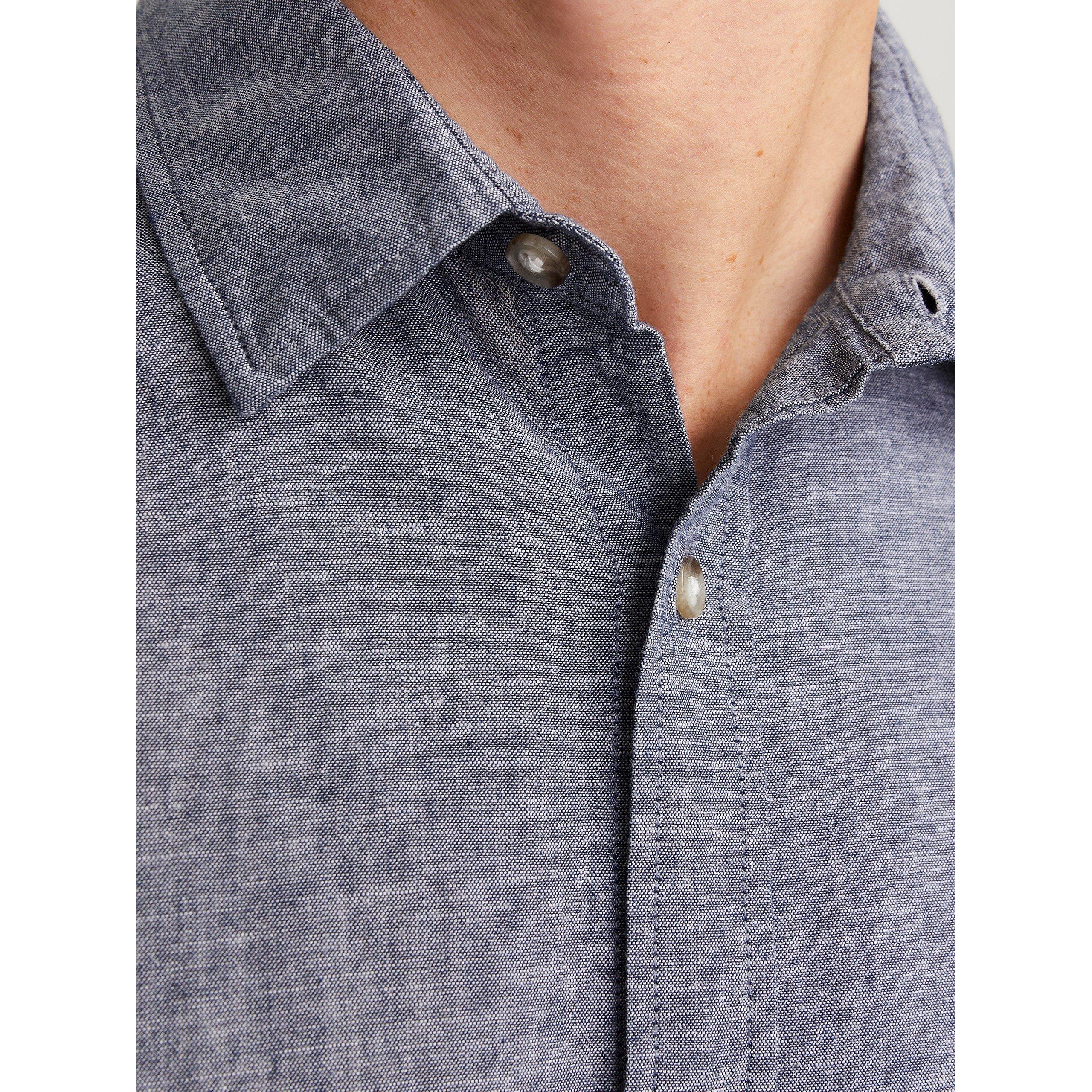 Jack and Jones JW Long Sleeve Linen Shirt