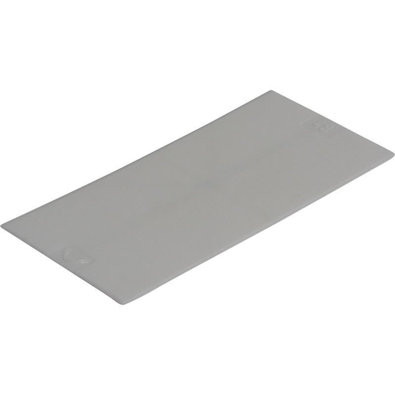 Kunststof triple blokje 100x48x1mm