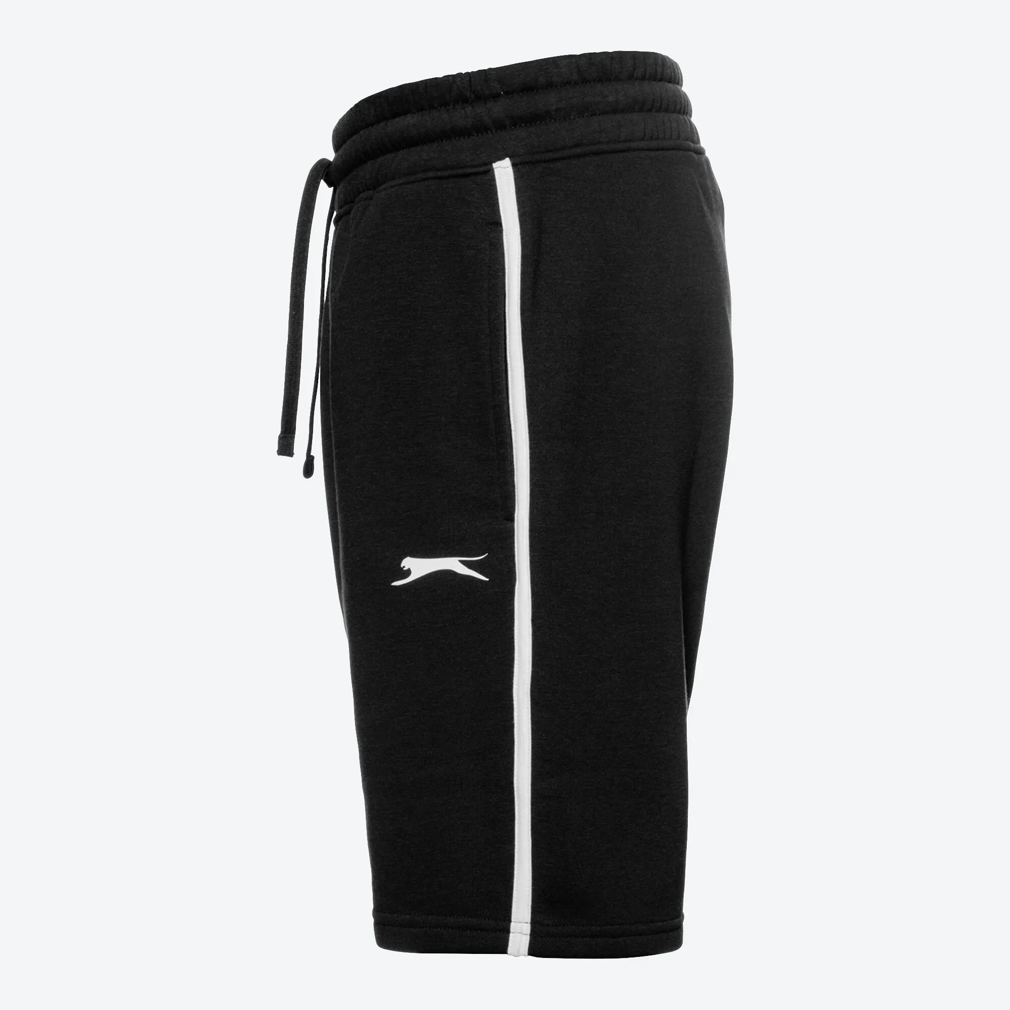 Herren-Jogging-Bermudas mit Seitenstreifen