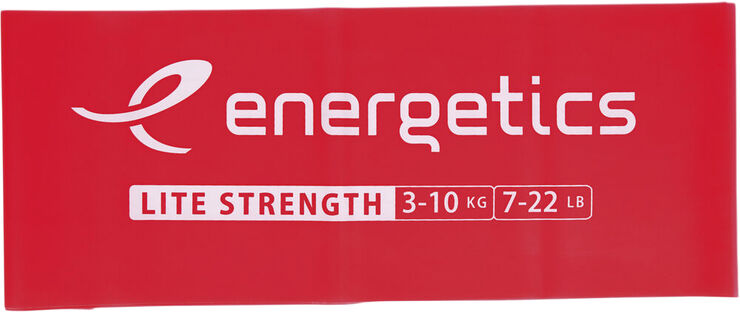 Energetics Træningselastik, 175CM Rød