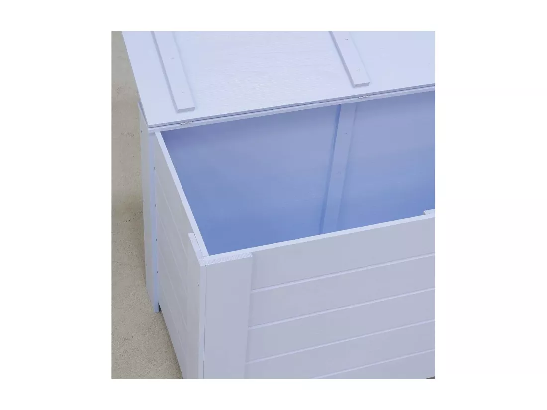 Coffre de rangement en pin 77 x 40 x 50 cm