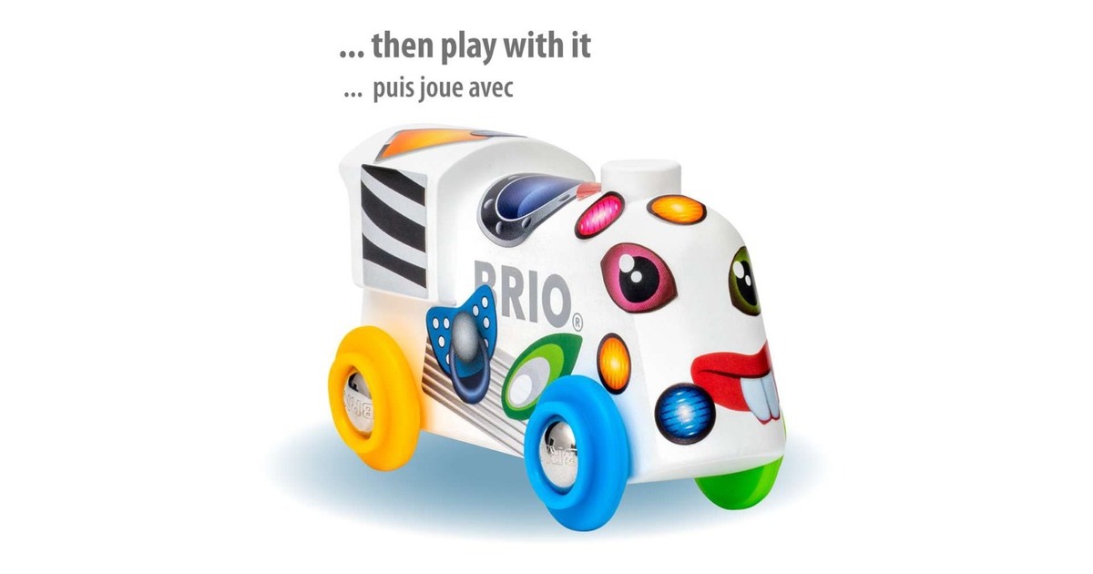 BRIOSticker-Locomotief Speelgoedvoertuig
