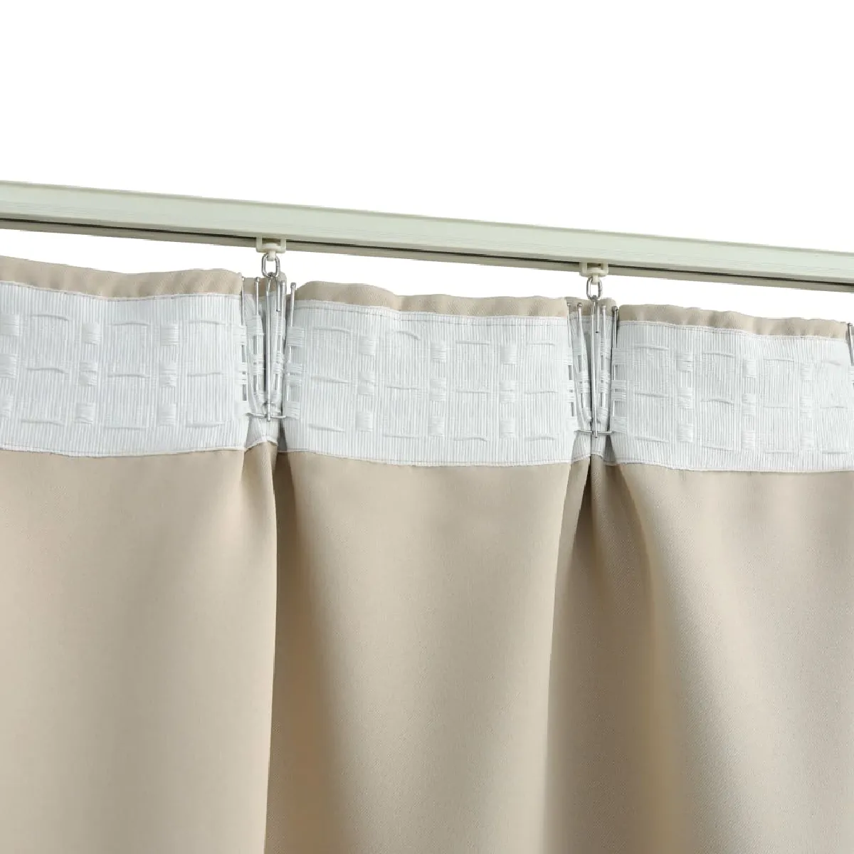 vidaXL Rideau Occultant Beige