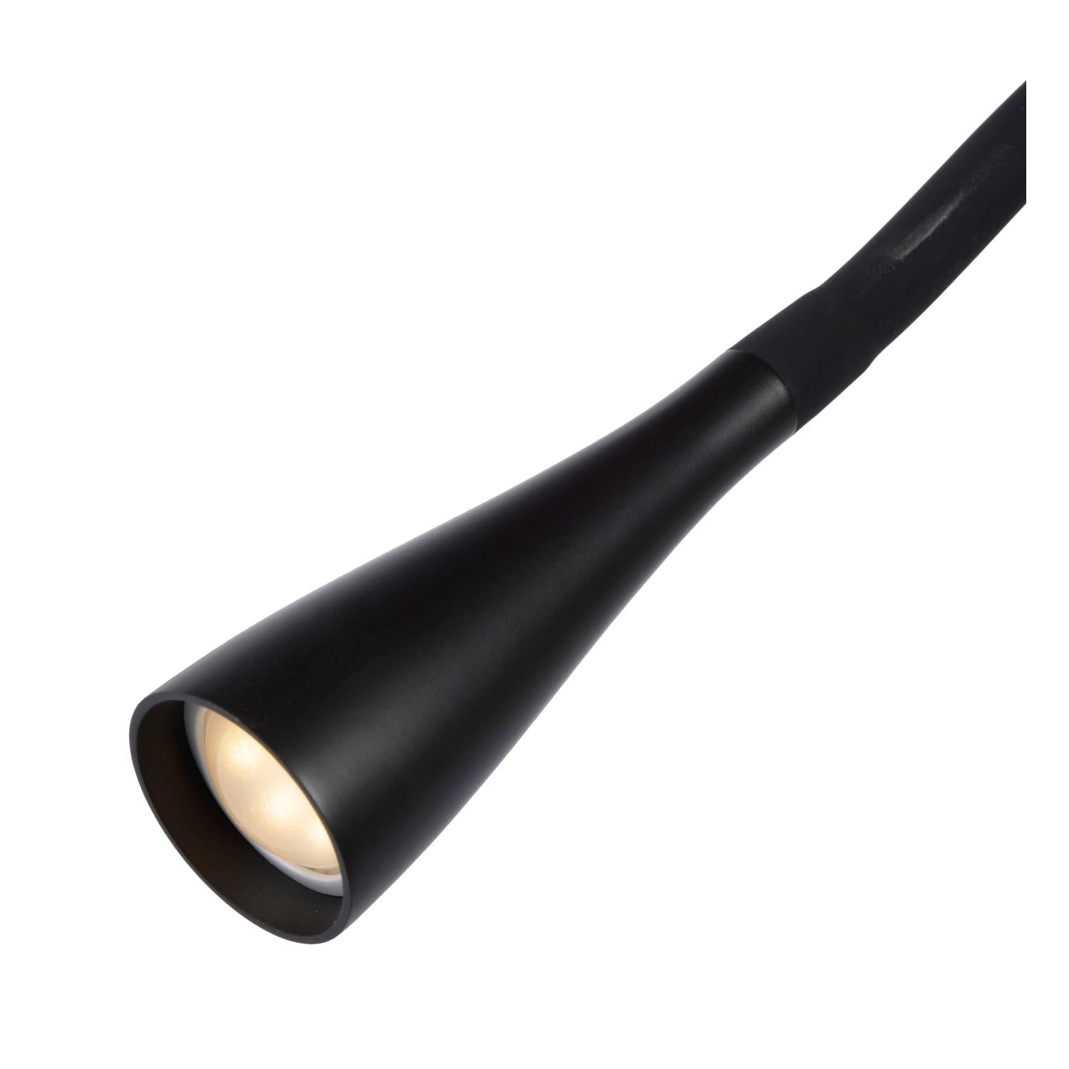 Lucide ZOZY Leeslamp - Zwart