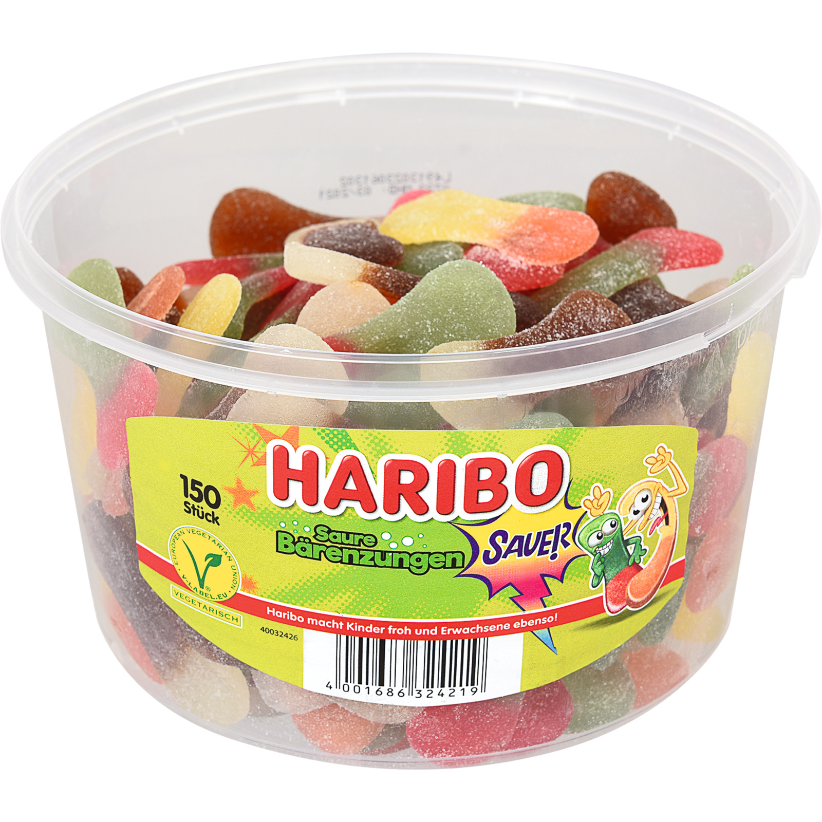 Haribo Saure Bärenzungen 1.35 kg