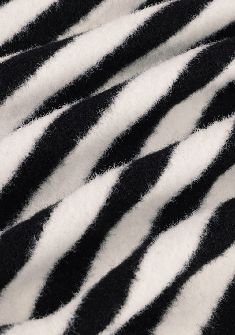 CATWALK JUNKIE zwarte catwalk junkie coltrui kn namara stripe