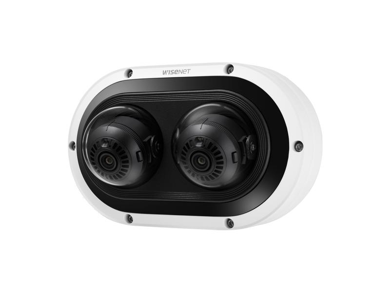 Hanwha Vision Netzwerkkamera PNM-12082RVD Multidirektionale 6MP-Kamera mit 2 Kanälen