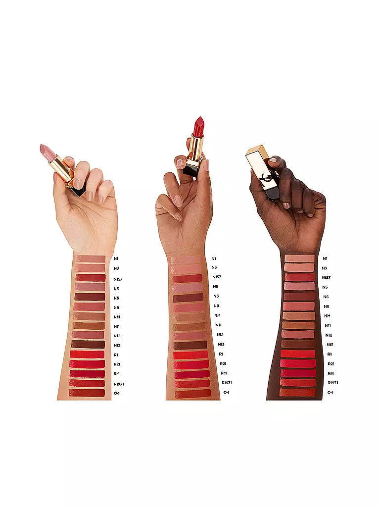 YVES SAINT LAURENT Lippenstift - Rouge Pur Couture Refill (RM) dunkelrot