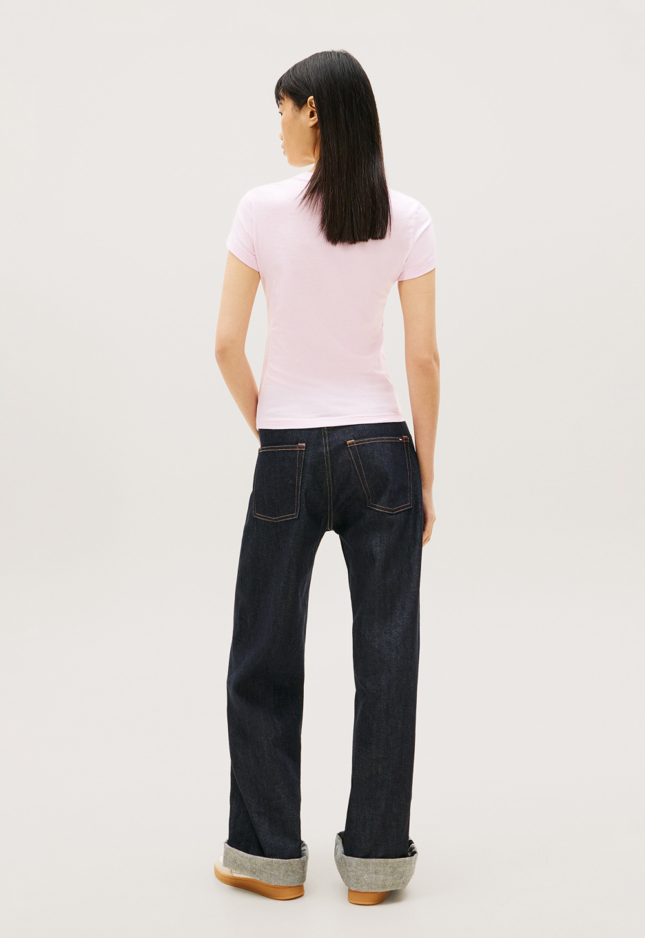 Tommy Jeans Slim Wavy Flag T-shirt