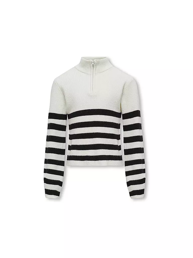 ONLY Mädchen Troyer Pullover  weiss