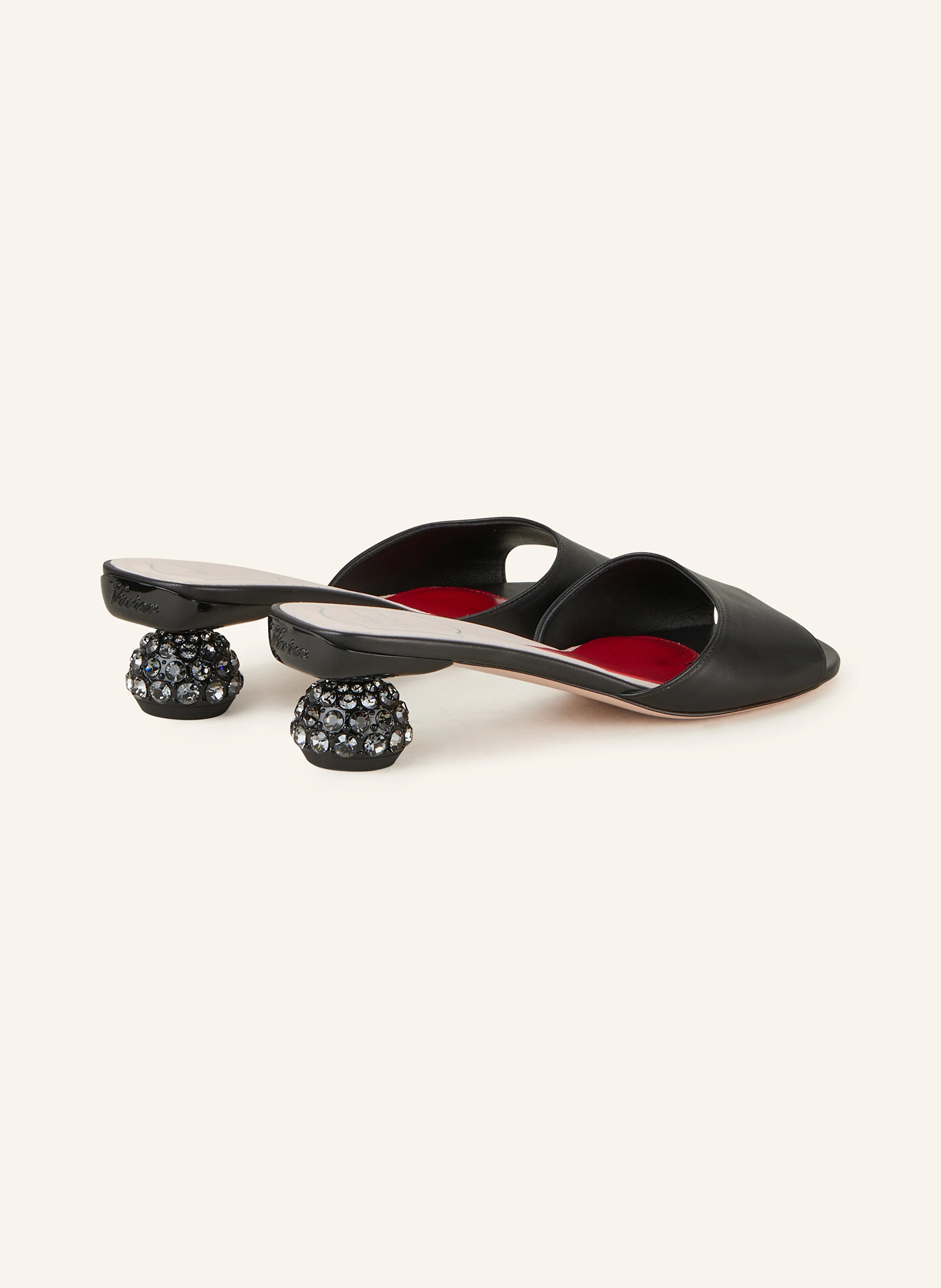 Roger Vivier Mules mit Schmucksteinen