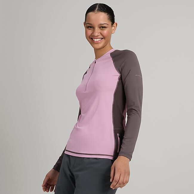 KATHMANDU - T-SHIRT ML 1/2 ZIP WTR-SEEKER WM