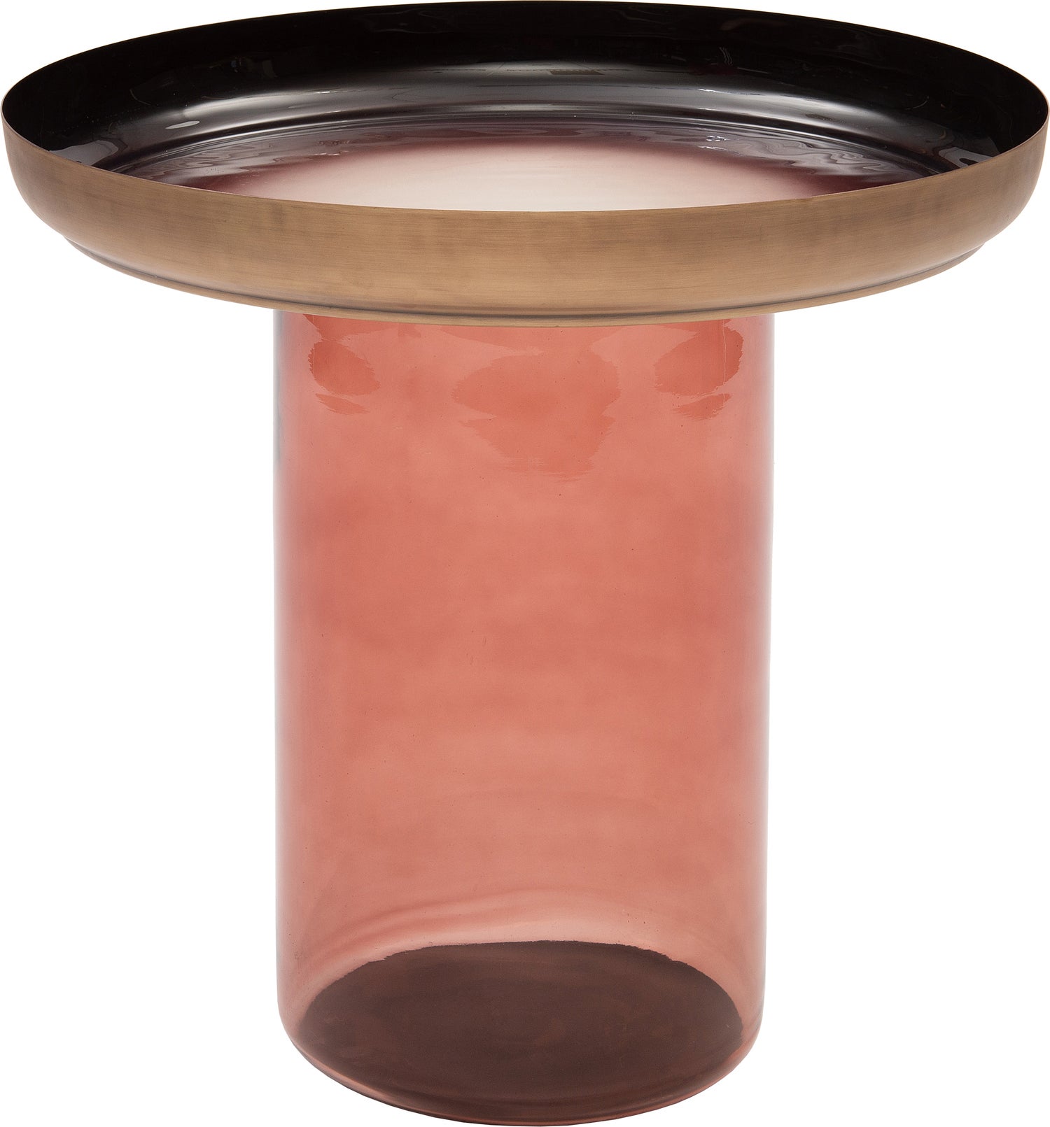 Intratuin bijzettafel Steffo paars D 50 H 50 cm