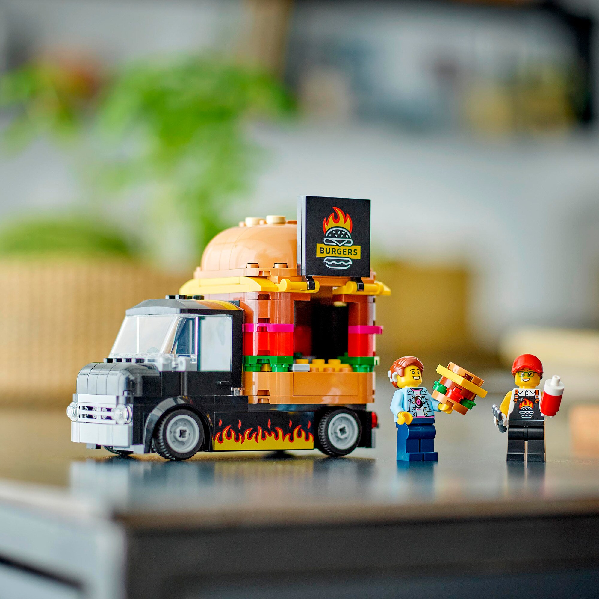 LEGO Konstruktionsspielzeug City Burger-Truck