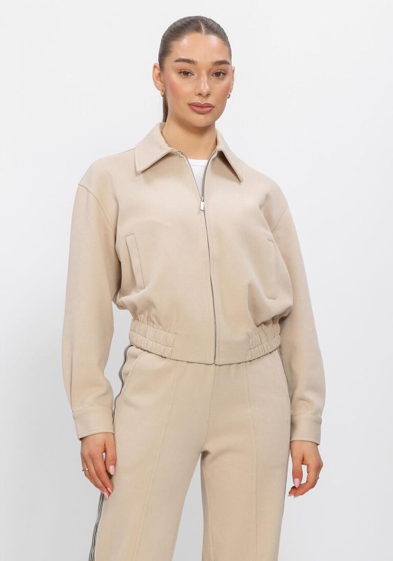zand aimee the label jassen lys pique jacket