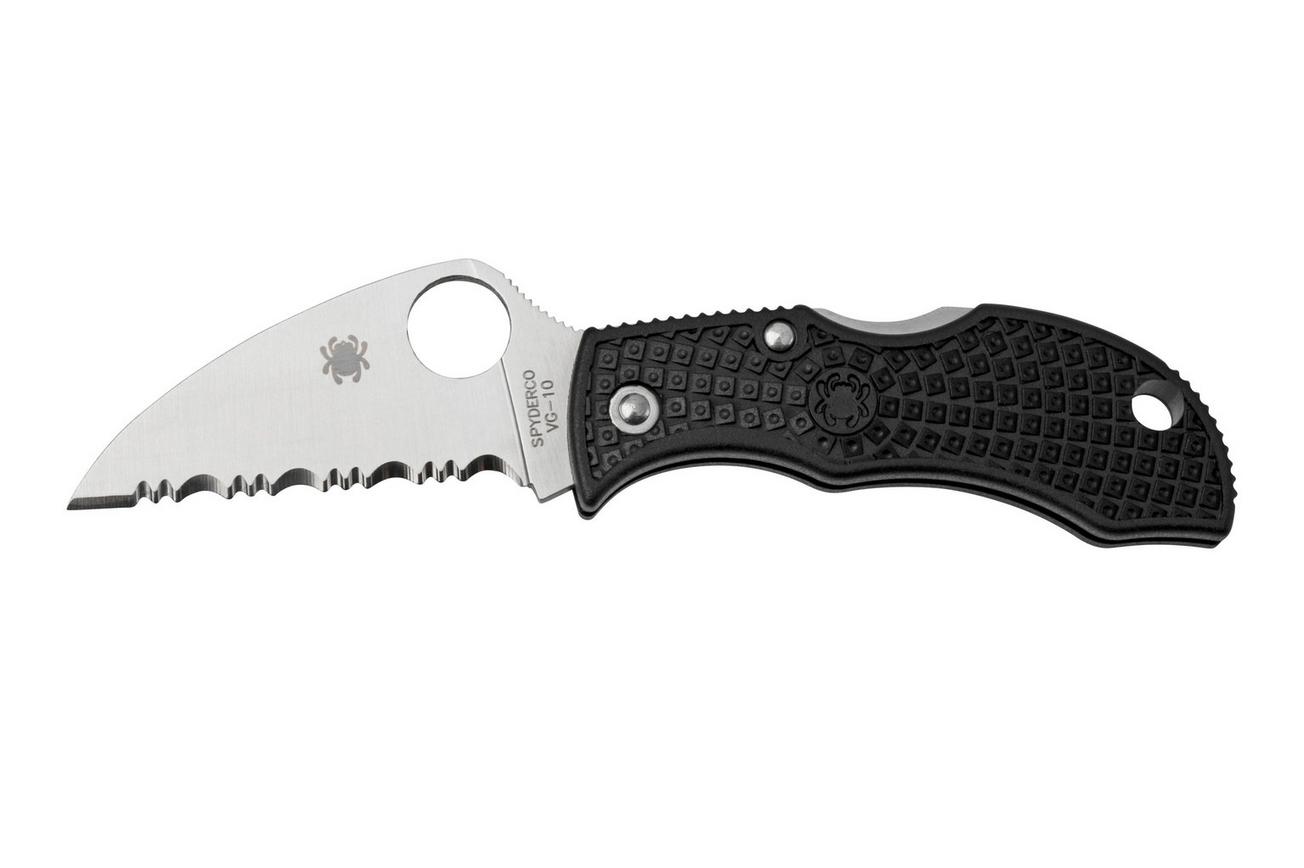 Spyderco Manbug Wharncliffe MBKWS serrated zakmes