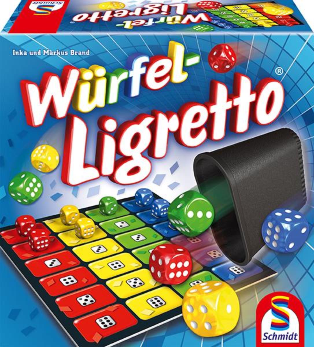 Schmidt Spiele Spielware Wuerfel-Ligretto
