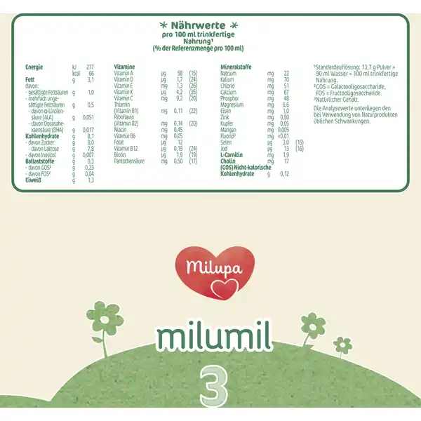 milumil Folgemilch 3