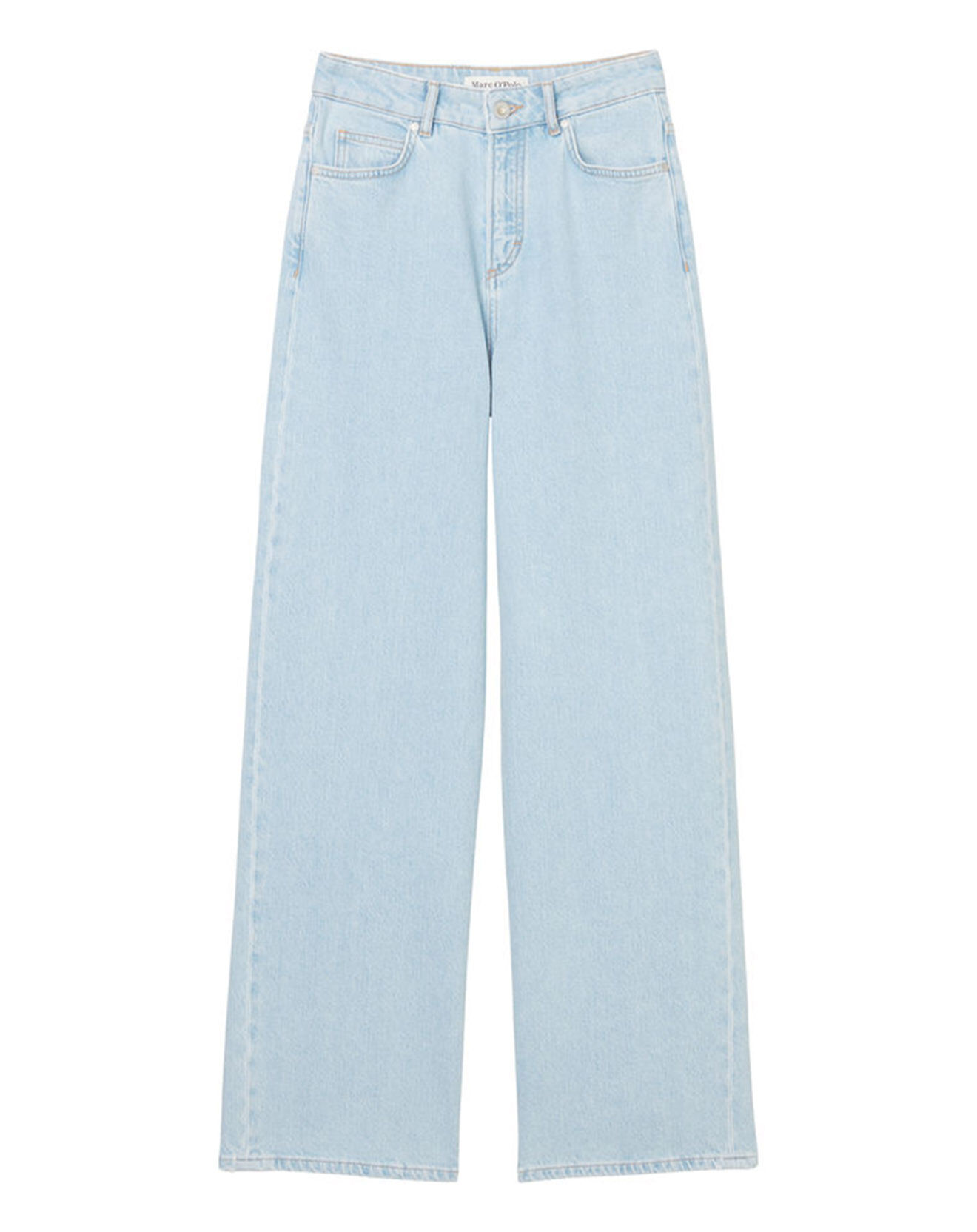 Marc O'Polo Jean Widefit Taille haute bleu clair