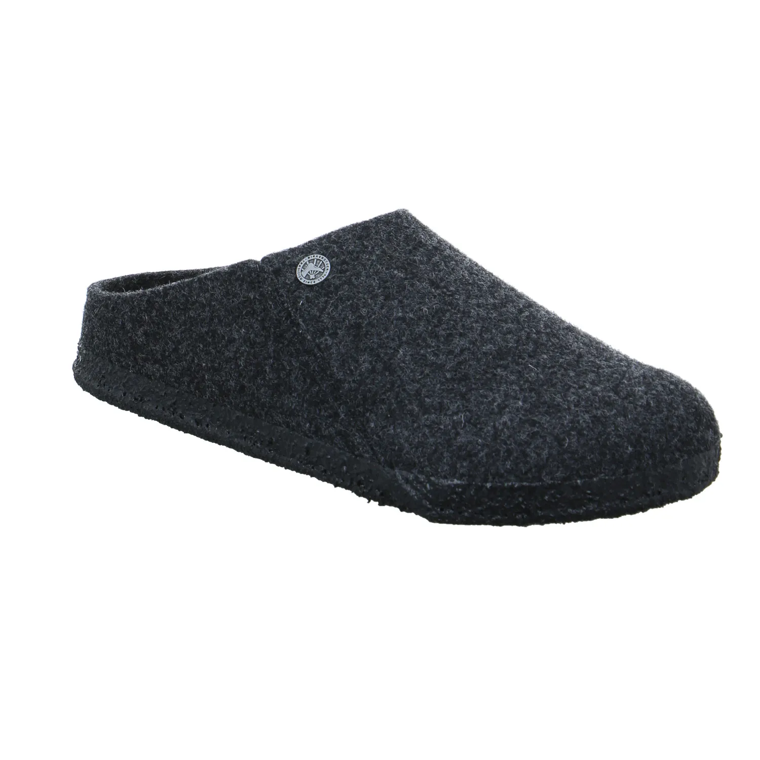 BIRKENSTOCK Hausschuhe Grau Textil