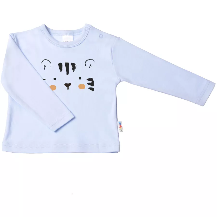 Liliput Langarmshirt Tiger hellblau